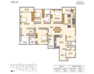 adarsh-premia-4-bedroom-plans