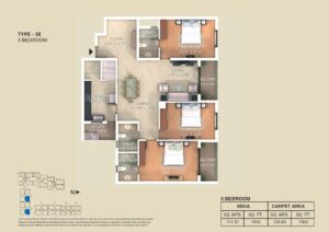 adarsh-lakefront-3-bedroom-floor-plan