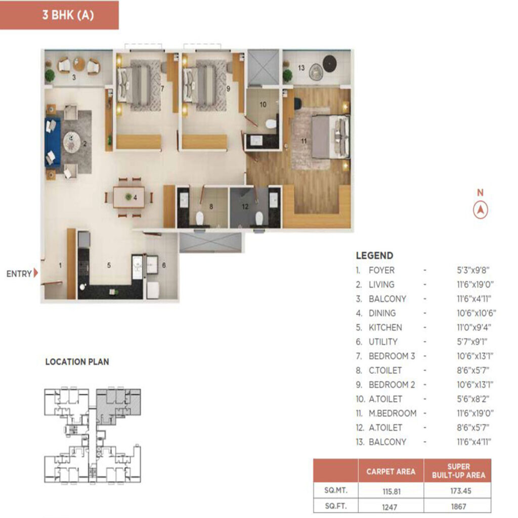 adarsh-welkin-park-apartment-layout