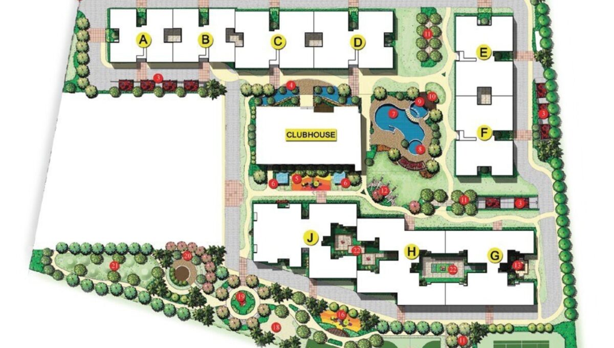 3 BHK — 1,915 sq.ft Floor Plan