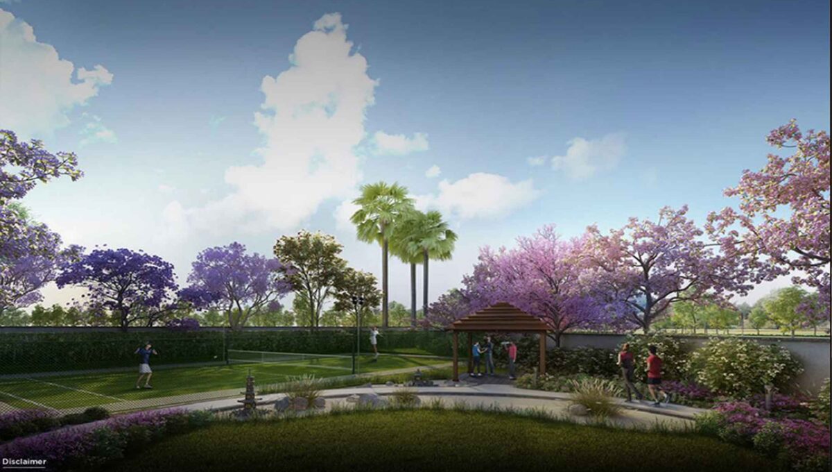 Adarsh Premia landscaped gardens
