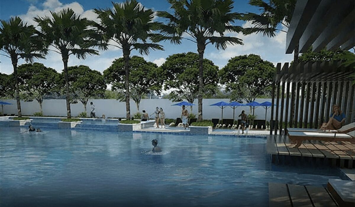 Adarsh Palm Acres entrance and lobby